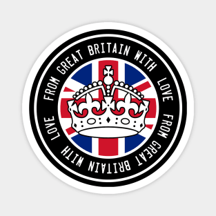 From Great Britain with love Magnet